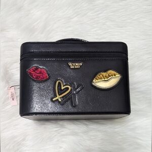 NWT Victoria's Secret Black Train Case